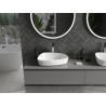 Mexen Ono lavabo à poser en composite 51 x 39 cm, blanc - 23045101