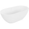 Mexen Rimini baignoire autonome en conglomérat 150 x 75 cm, Blanc mat - 57241507500