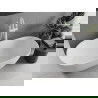 Mexen Rimini baignoire autoportante en conglomérat 150 x 75 cm, blanc mat - 57241507500