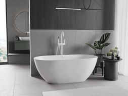 Mexen Rimini baignoire autoportante en composite 150 x 75 cm, blanc mat - 57241507500