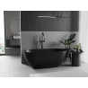 Mexen Rimini baignoire autoportante en composite 150 x 75 cm, noir mat - 57241507570