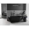 Mexen Rimini baignoire autoportante en conglomérat 150 x 75 cm, noir mat - 57241507570