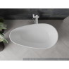 Mexen Palermo baignoire îlot en conglomérat 150 x 78 cm, blanc mat - 57211507800