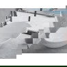 Mexen Parma baignoire autonome en conglomérat 160 x 95 cm, Blanc mat - 57231609500