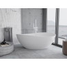 Mexen Parma baignoire autoportante en conglomérat 160 x 95 cm, blanc mat - 57231609500