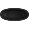 Mexen Bari baignoire autonome en conglomérat 165 x 75 cm, Noir mat - 57221657570