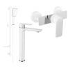 Mexen Alfa DF54 ensemble de douche, blanc/chrome - 745714DF54-02