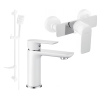 Mexen Alfa DF62 ensemble de douche, blanc/chromé - 745704DF62-02
