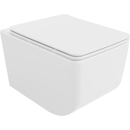 Mexen Vera cuvette WC sans rebord avec abattant à descente lente slim, duroplast, blanc - 30164000