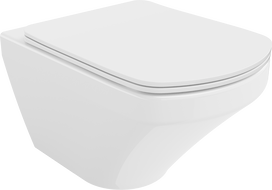 Mexen Vito cuvette WC Rimless avec abattant à descente lente slim, duroplast, blanc brillant - 30174000