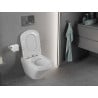 Cuvette WC Mexen Vito Rimless avec abattant à descente lente slim, duroplast, blanc brillant - 30174000