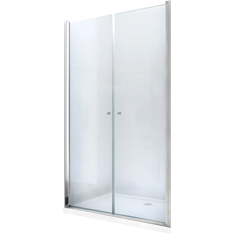 Mexen Texas porte de douche pivotante 70 cm, transparent, chrome - 880-070-000-01-00