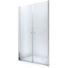 Mexen Texas porte de douche battante 70 cm, transparent, chrome - 880-070-000-01-00