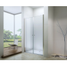 Mexen Texas porte de douche battante 70 cm, transparent, chrome - 880-070-000-01-00