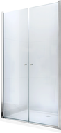 Mexen Texas porte de douche pivotante 80 cm, transparent, chrome - 880-080-000-01-00