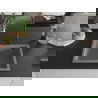 Mexen Pedro évier en granit à 1 cuve 560 x 460 mm, Gris, siphon Noir - 6508561000-71-B
