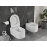 Mexen Sofia bol de toilette siège à fermeture lente, Blanc - 30798000