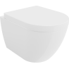 Mexen Lena bol de toilette dur Rimless siège à fermeture lente, Blanc - 30298000