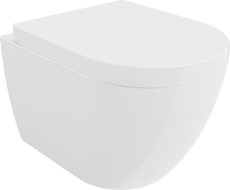 Mexen Lena cuvette WC avec abattant à fermeture lente, rigide, blanc brillant - 30298000