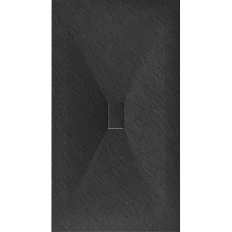 Mexen Hugo receveur de douche rectangulaire SMC 200 x 100 cm, noir - 42701020