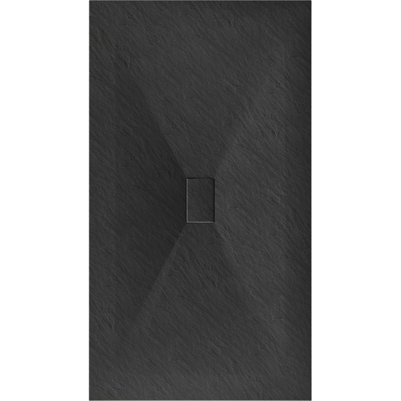 Mexen Hugo receveur de douche rectangulaire SMC 160 x 100 cm, noir - 42701016