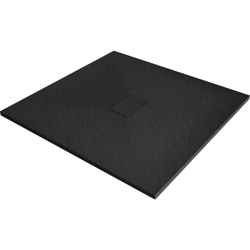 Receveur de douche carré Mexen Hugo SMC 100 x 100 cm, noir - 42701010