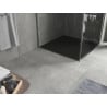 Receveur de douche carré Mexen Hugo SMC 100 x 100 cm, noir - 42701010