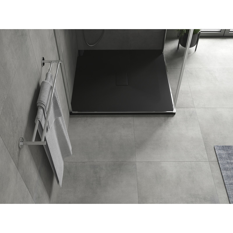 Mexen Hugo receveur de douche carré SMC 100 x 100 cm, noir - 42701010