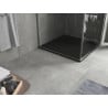 Receveur de douche carré Mexen Hugo SMC 100 x 100 cm, noir - 42701010