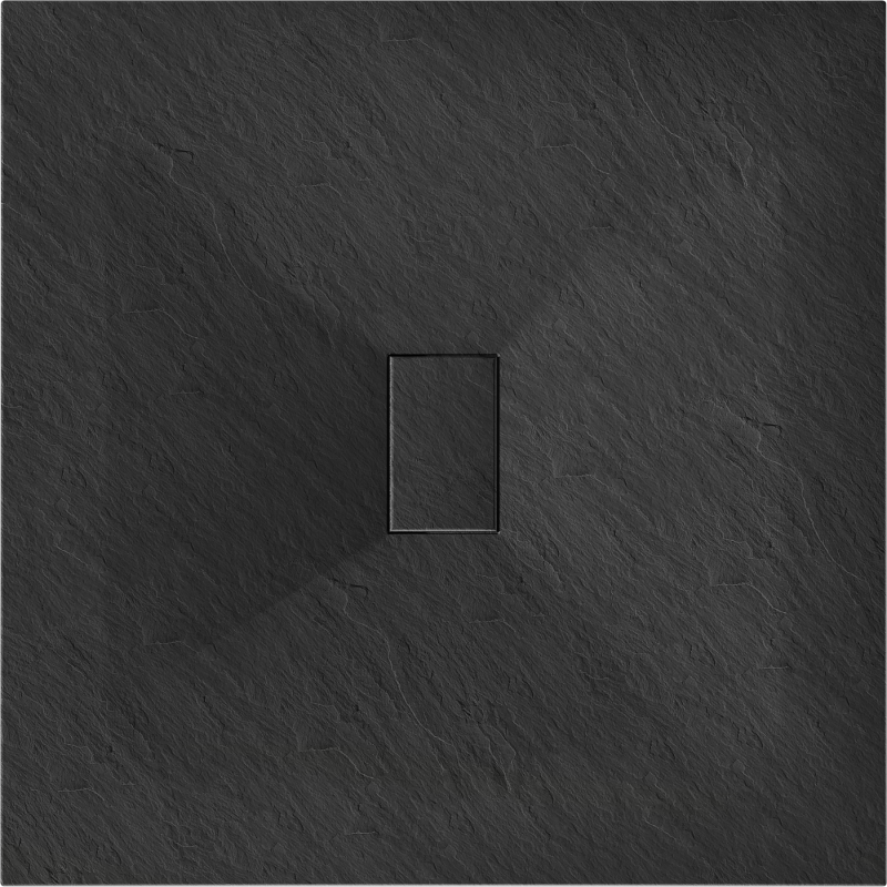 Mexen Hugo receveur de douche carré SMC 100 x 100 cm, noir - 42701010