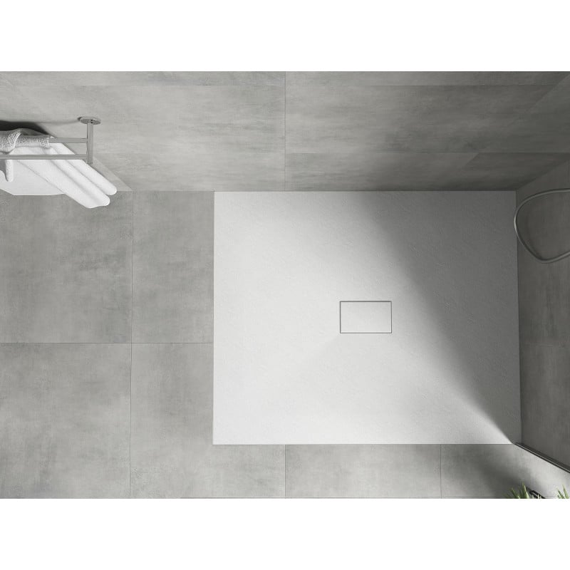 Mexen Hugo receveur de douche rectangulaire SMC 110 x 100 cm, blanc - 42101011