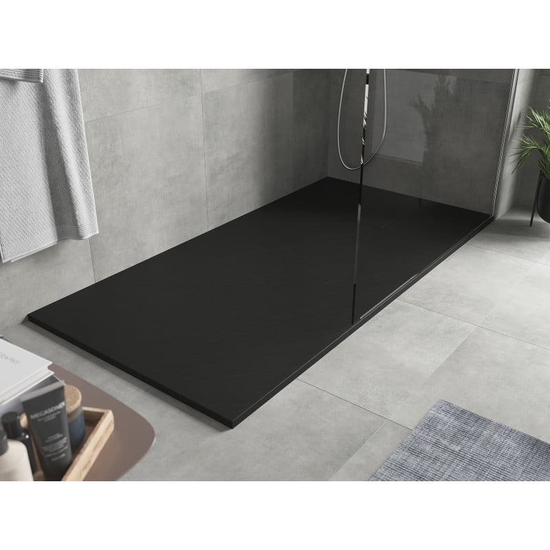 Mexen Hugo receveur de douche rectangulaire SMC 180 x 90 cm, noir - 42709018