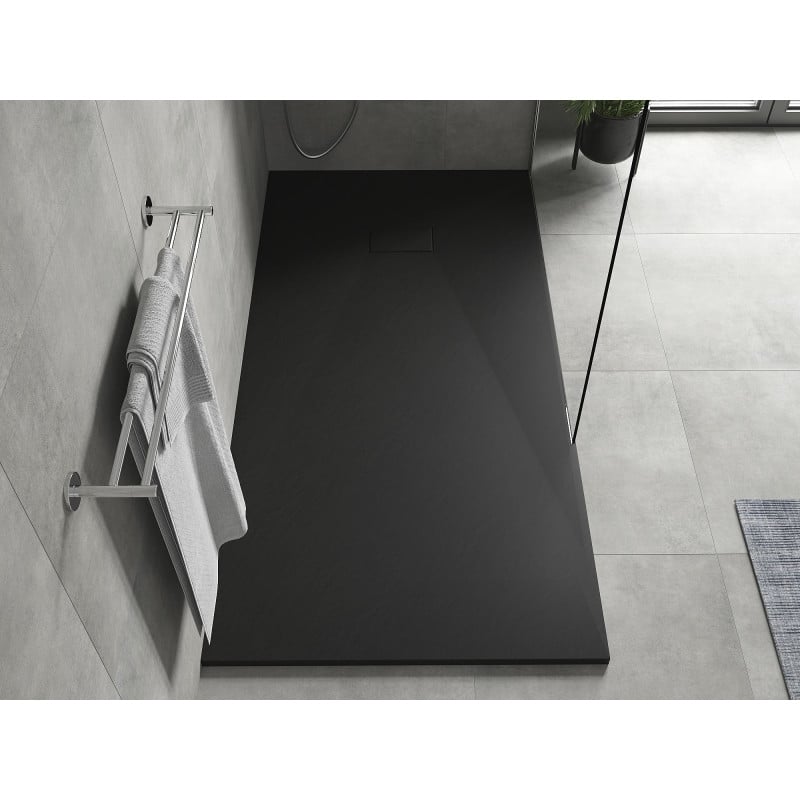 Mexen Hugo receveur de douche rectangulaire SMC 180 x 90 cm, noir - 42709018
