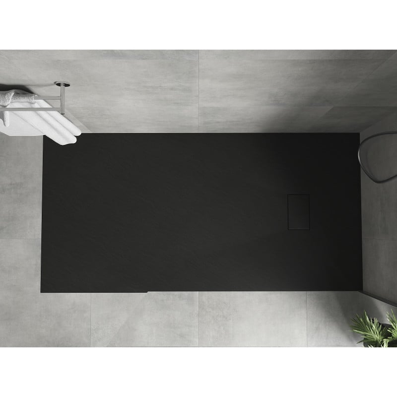 Mexen Hugo receveur de douche rectangulaire SMC 170 x 90 cm, noir - 42709017