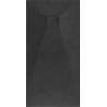 Mexen Hugo receveur de douche rectangulaire SMC 170 x 80 cm, Noir - 42708017