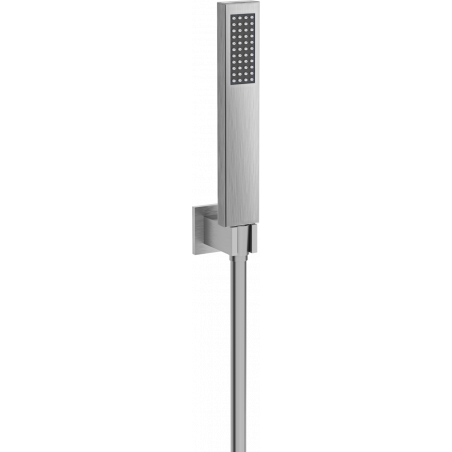 Mexen R-02 ensemble de douche à main, gris métallisé brossé - 785005050-66