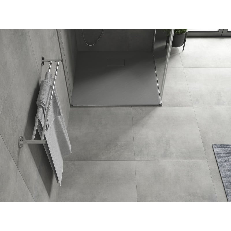 Mexen Hugo receveur de douche carré SMC 90 x 90 cm, gris - 42619090