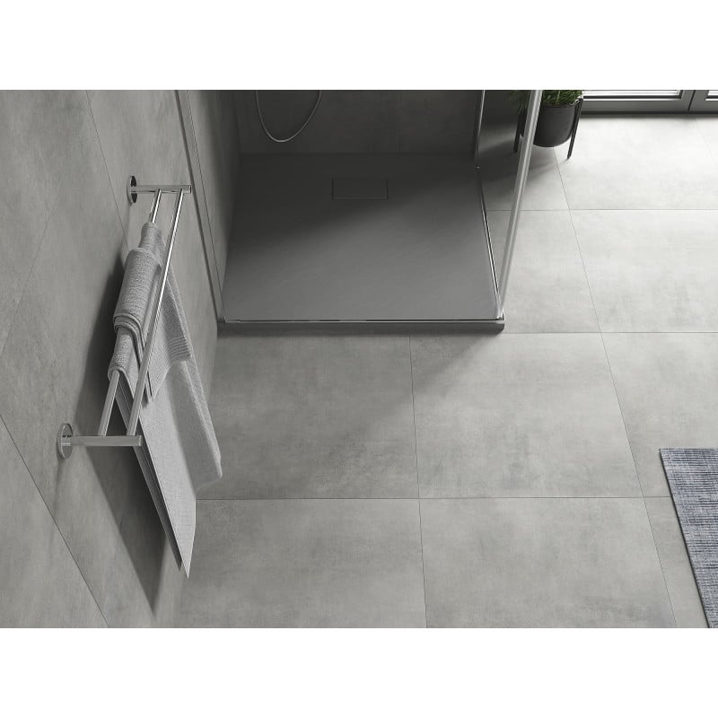 Mexen Hugo receveur de douche carré SMC 90 x 90 cm, gris - 42619090