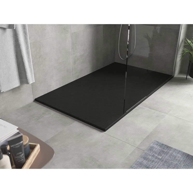 Mexen Hugo receveur de douche rectangulaire SMC 150 x 90 cm, noir - 42709015