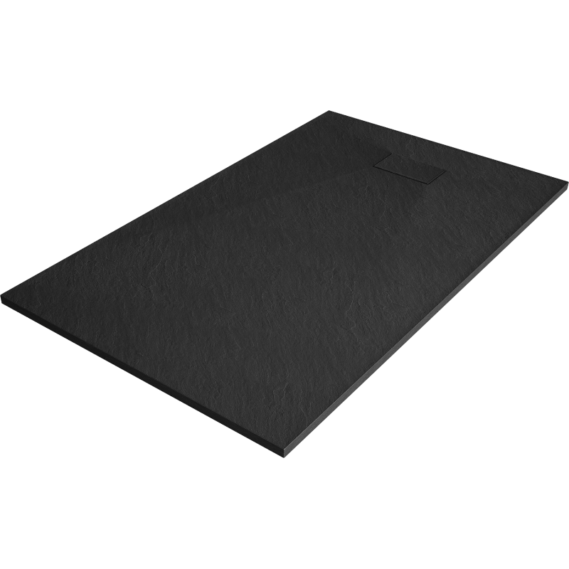 Mexen Hugo receveur rectangulaire SMC 160 x 80 cm, noir - 42708016