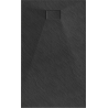 Mexen Hugo receveur rectangulaire SMC 160 x 80 cm, noir - 42708016