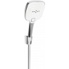 Mexen R-17 ensemble de douche fixe, chrome/blanc - 785175052-02