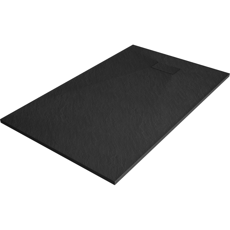 Mexen Hugo receveur de douche rectangulaire SMC 160 x 70 cm, Noir - 42707016