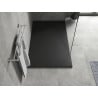 Mexen Hugo receveur de douche rectangulaire SMC 160 x 70 cm, Noir - 42707016