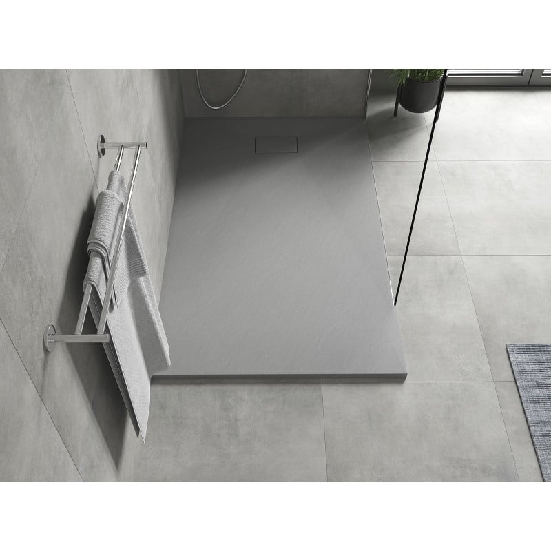 Mexen Hugo receveur rectangulaire SMC 140 x 90 cm, gris - 42619014
