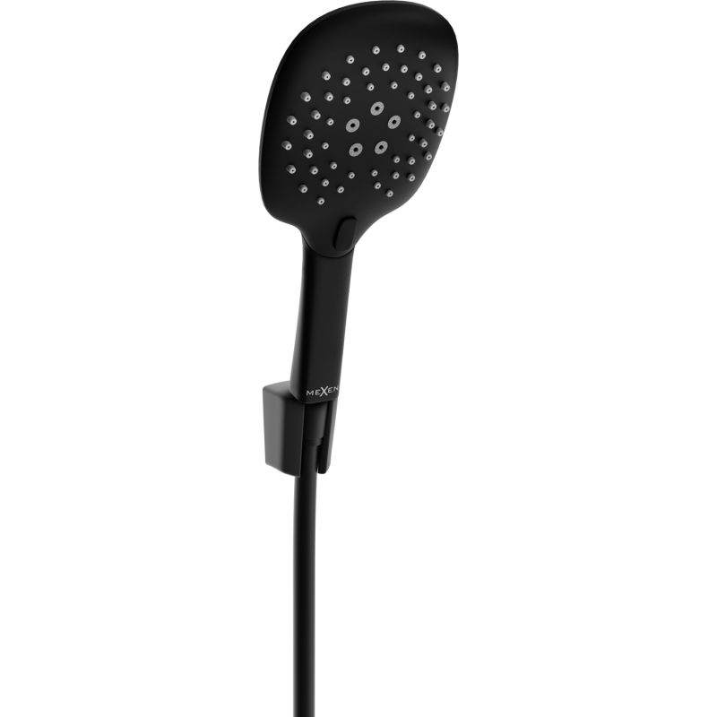 Mexen R-22 ensemble de douche fixe, noir - 785225052-70