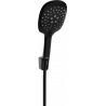 Mexen R-22 ensemble de douche fixe, noir - 785225052-70