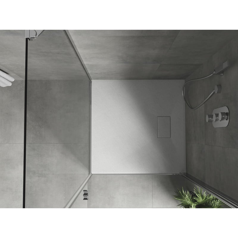 Mexen Hugo receveur de douche carré SMC 70 x 70 cm, blanc - 42107070