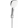 Mexen R-33 ensemble de douche point-à-point, chromé/blanc - 785335052-02