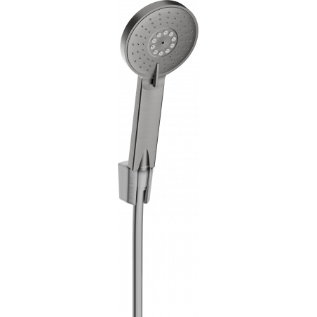 Mexen R-40 ensemble de douche à main, gris fusil brossé - 785405052-66